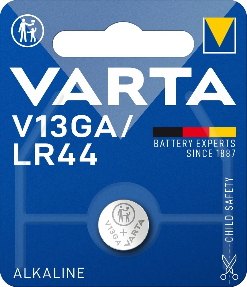 Varta Батарейка, Щелочной тип, 1,5 В, 1 шт #1