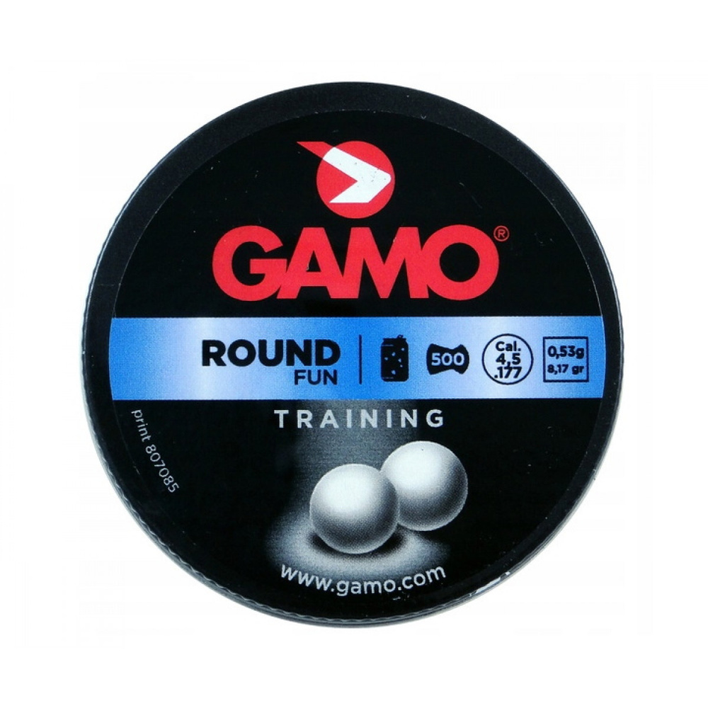 Пули Gamo Round 4,5 мм, 0,53 г (500 штук) #1