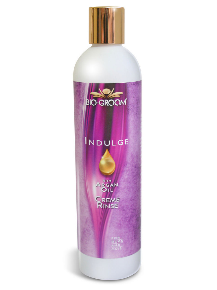 Indulge Creme Rinse кондиционер-ополаскиватель с аргановым маслом для собак и кошек, 355мл. Концентрат #1