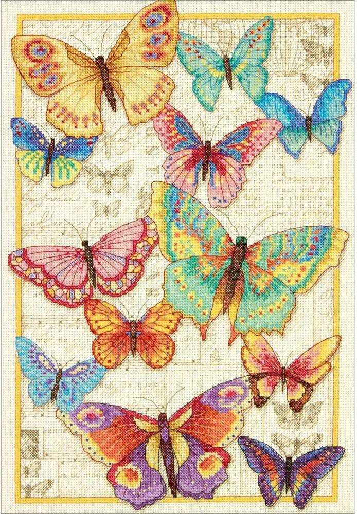 Набор для вышивания Dimensions (Китай) Красота бабочек 70-35338 #1