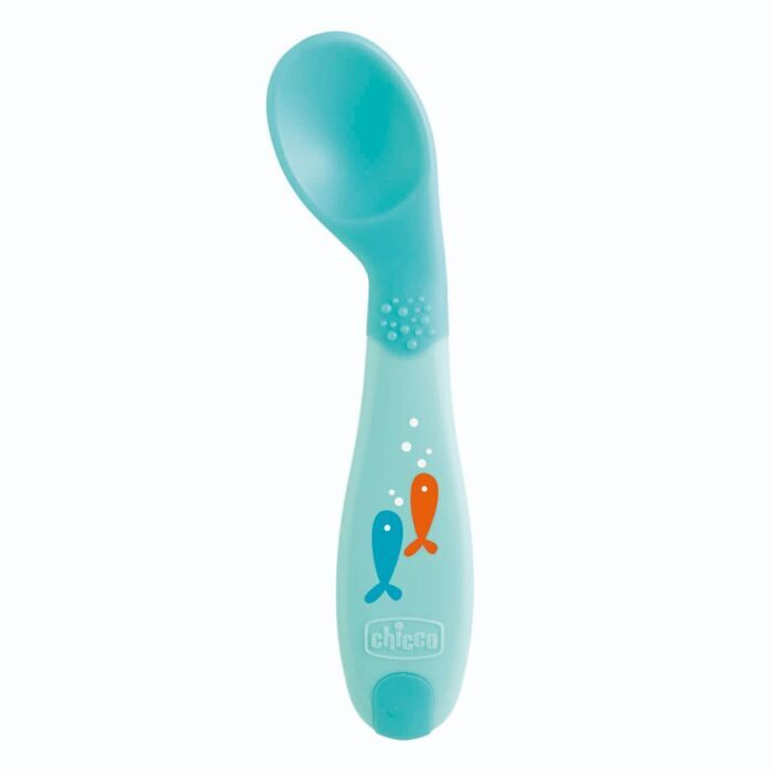 Ложка Baby's First Spoon 8м+, голубая #1