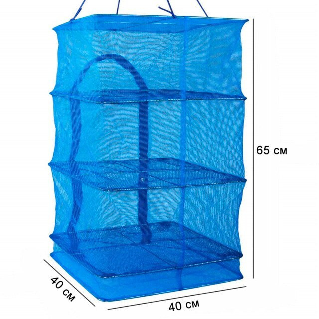 Сушилка для вяления рыбы, подвесная сетка-сушилка для рыбы, размер 40х40х65см  #1