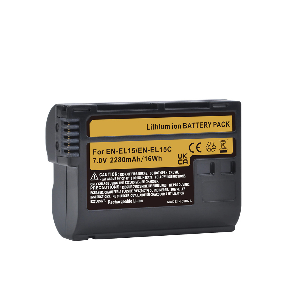 Аккумулятор на Nikon EN-EL15C/EN-EL15 Batmax 2280mAh для Nikon Z5 Z6 Z6 I Z7 Z7II D600 D610 600E 800 #1