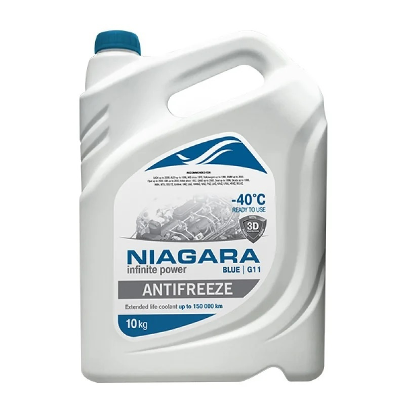 Антифриз Niagara готовый к применению (Синий) G11 5 кг (-40) #1