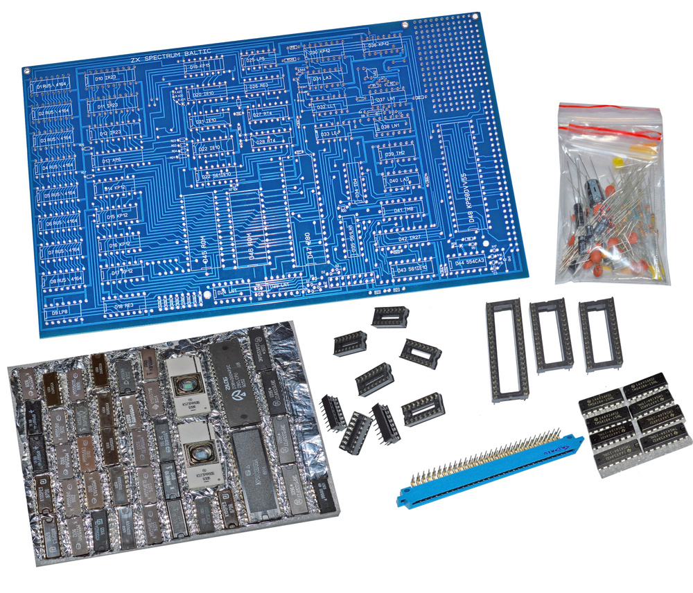 Конструктор для сборки  Sinclair ZX Spectrum Балтик 48Kb  DIY #1