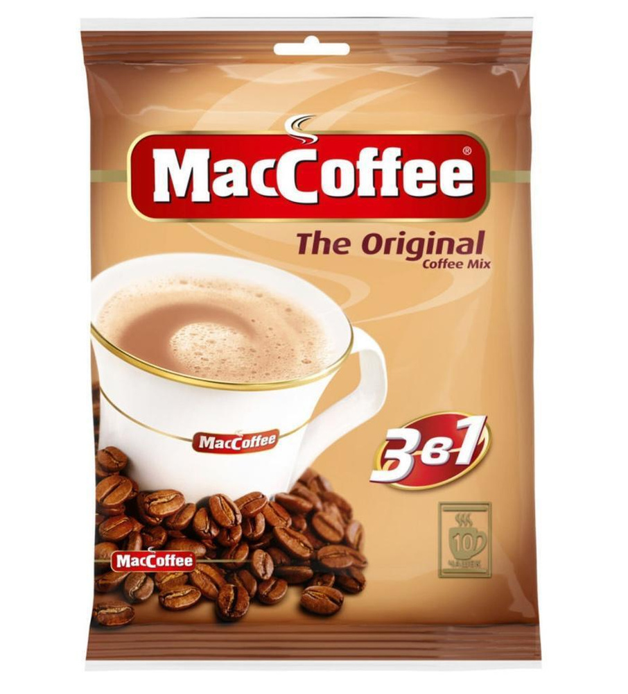 Напиток кофейный растворимый (3в1)Maccoffee The original 25чашек #1