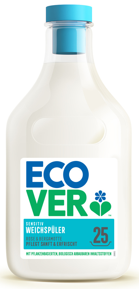 Ecover Экологический смягчитель кондиционер для стирки Роза и Бергамот Sensitive 750 мл  #1