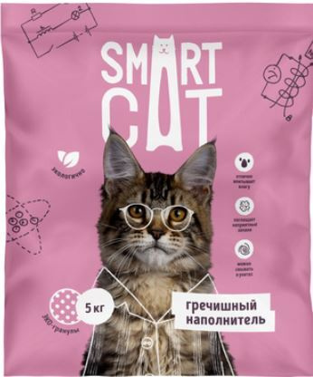 Smart Cat Наполнитель Растительный Впитывающий #1