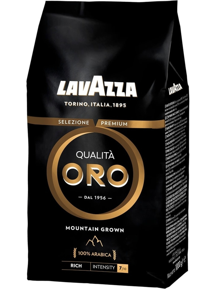 Кофе в зернах Lavazza Qualita Oro Mountain Grown, арабика, 1 кг #1