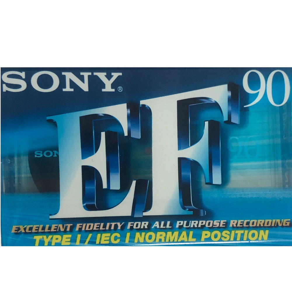 Аудиокассета Sony EF90 #1
