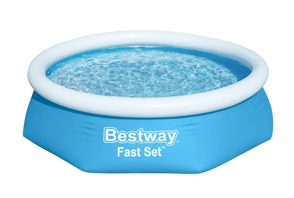 Бассейн надувной Fast Set Bestway 57448, 244x61см #1