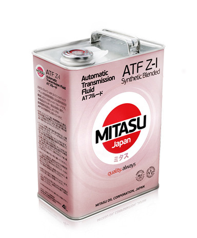 Трансмиссионное масло Mitasu MJ-327 ATF Z-I Synthetic Blended 4л #1