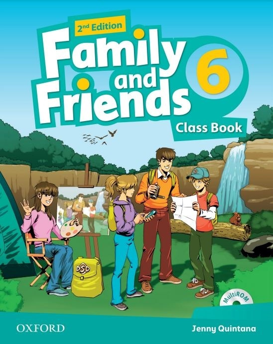 Family and Friends Level 6 (Second Edition): Class Book with CD-ROM #1