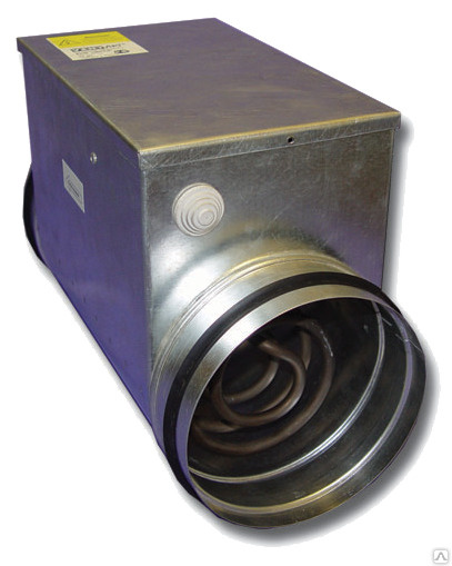 Электрический канальный нагреватель воздуха Airone EOK-125-1,2-1 ф  #1