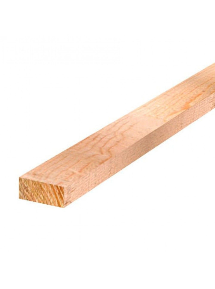Рейка деревянная обрезная естественной влажности 25х50х1500 4шт  #1