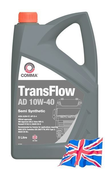 Comma FLOW 10W-40 Масло моторное, Полусинтетическое, 5 л #1