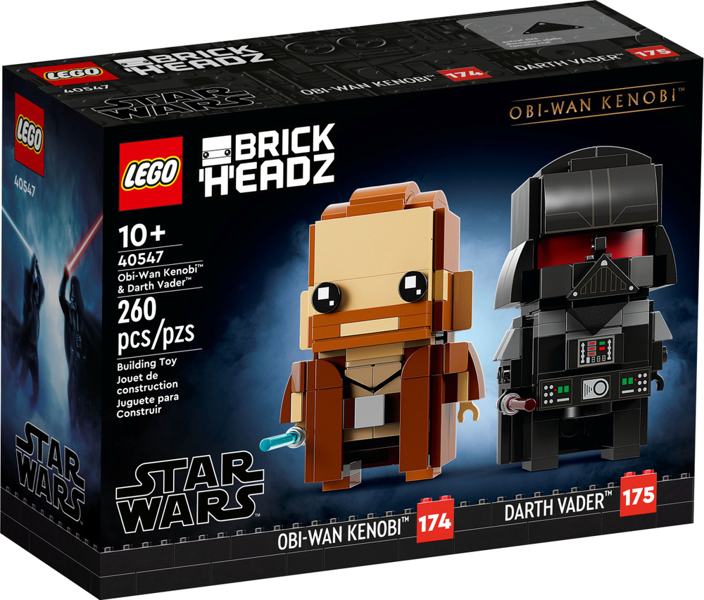 Конструктор LEGO Star Wars лего Star Wars серия, LEGO 40547 Obi-Wan Kenobi & Darth Vader, для мальчика, #1