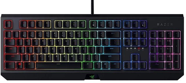 Razer Игровая клавиатура проводная mechanical gaming keyboard, Английская раскладка, черный  #1