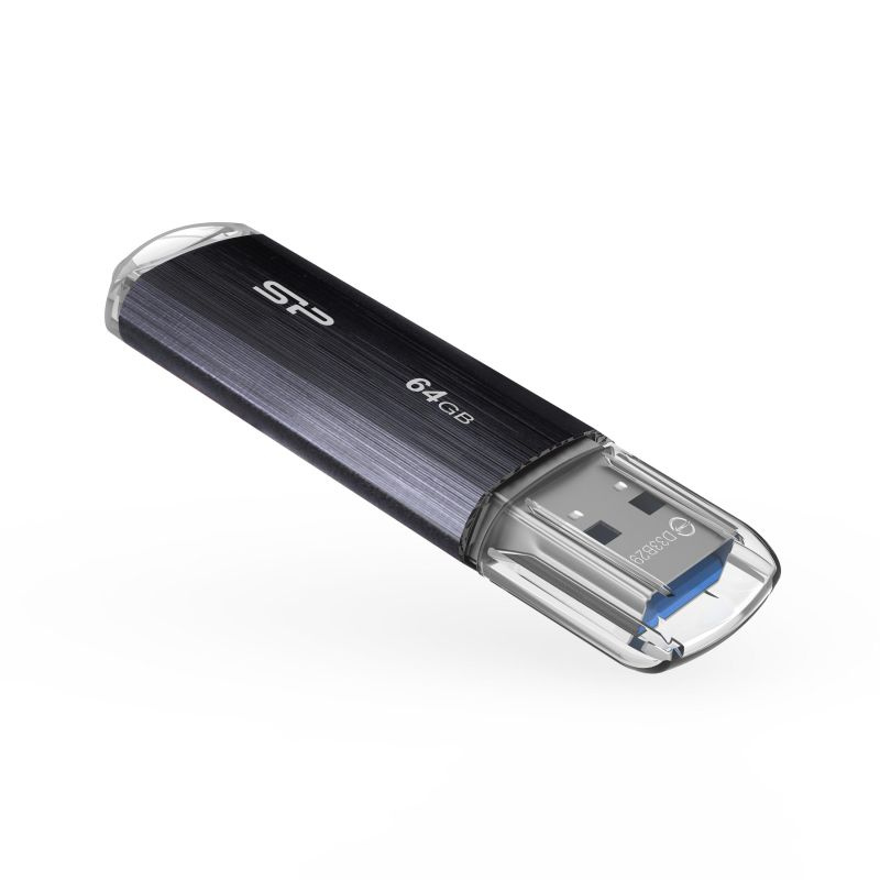 Флеш-память Silicon Power Blaze B02 64GB USB 3.2, черный, пластик #1