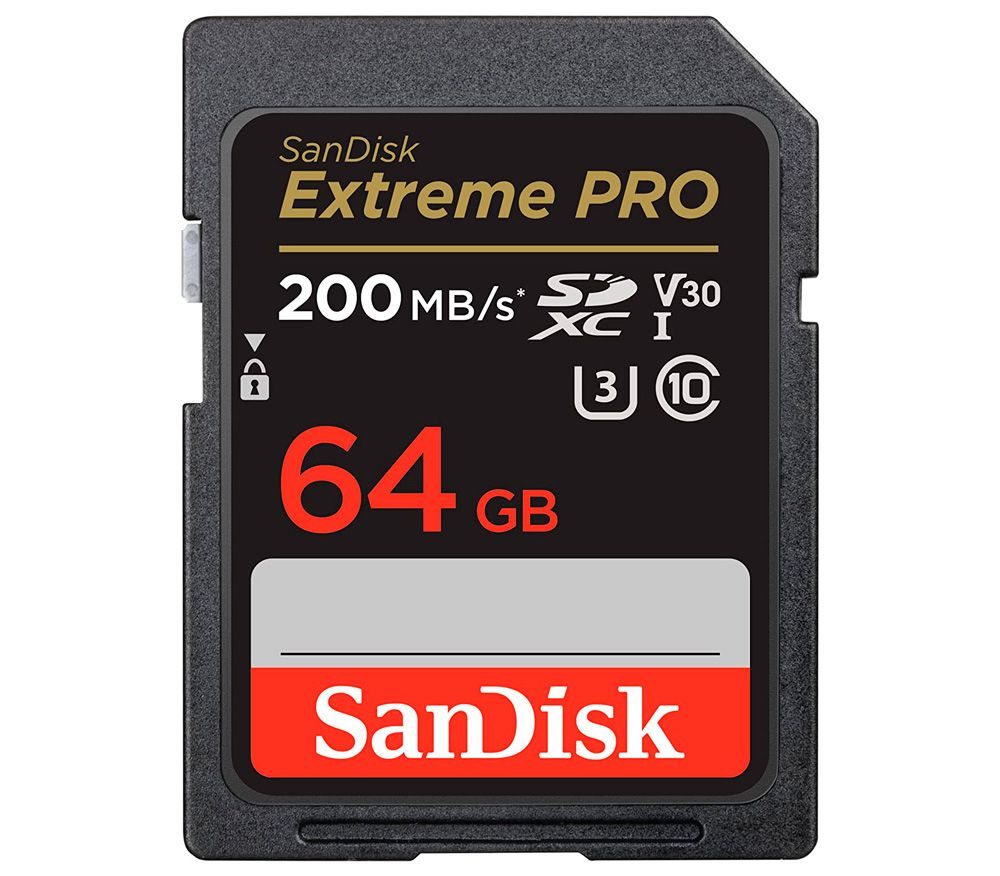 Карта памяти SanDisk SDXC 64GB Extreme Pro UHS-I V30 U3 #1