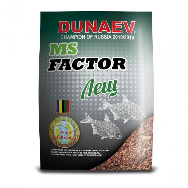 Прикормка "DUNAEV-MS FACTOR" 1кг Лещ #1