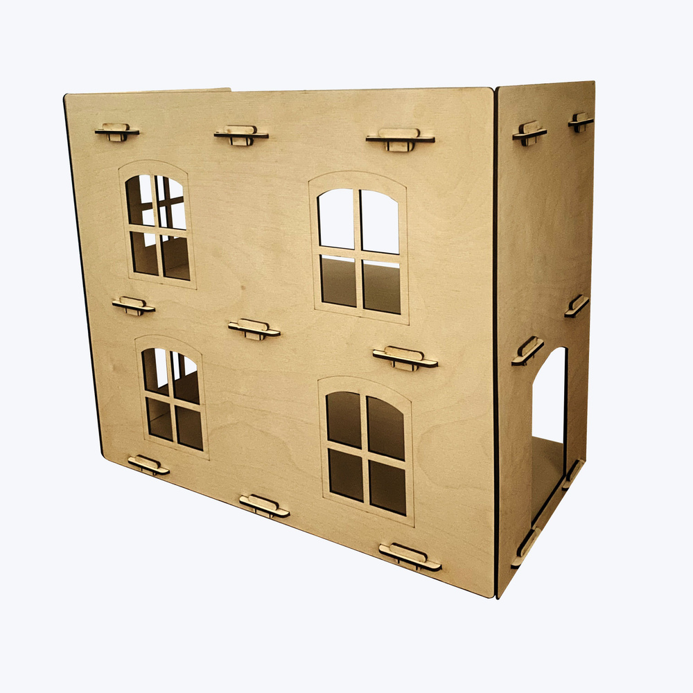 Кукольный домик STOUTWOOD "Городок" 40 см x 35 см  #1