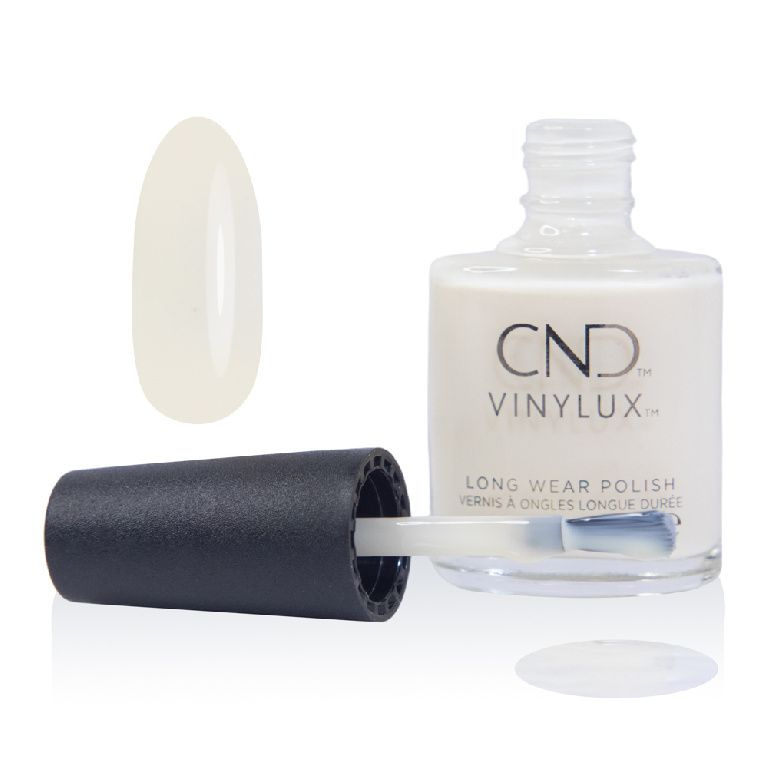 CND Vinylux Недельный лак для ногтей  318 White wedding, 15 мл #1