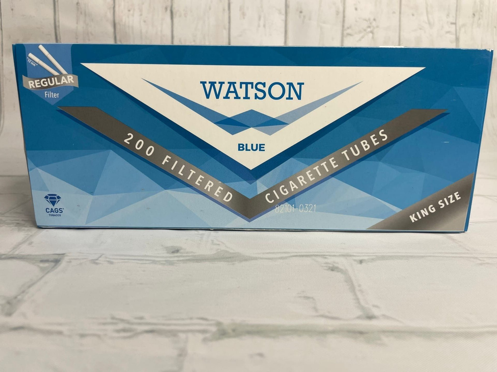 Сигаретные гильзы Watson BLUE King Size 200 шт. (24 мм) #1