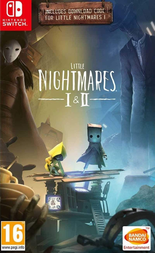 Игра Little Nightmares I + II 1+2 (Nintendo Switch, Русские субтитры) #1