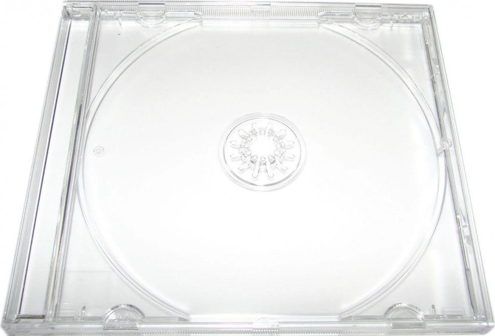 Футляр для 1 CD Jewel прозрачный трей, 10 шт. #1
