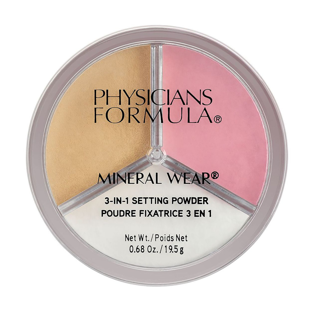 Physicians Formula Mineral Wear фиксирующий порошок 3-в-1 #1