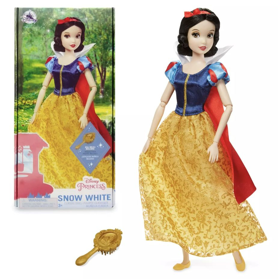 Кукла Белоснежка Дисней классическая с расческой в картонной коробке (Snow White Classic Doll Disney) #1