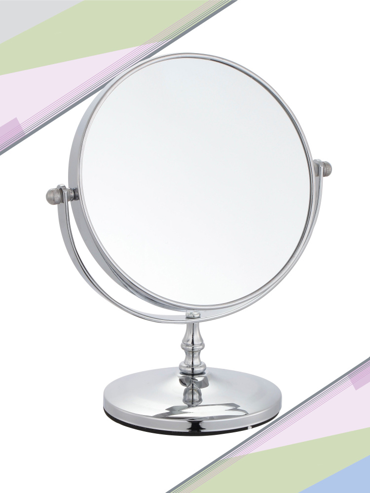UniStor IMPRESSION Зеркало косметическое, настольное, двустороннее, с увеличением 300% с одной стороны #1