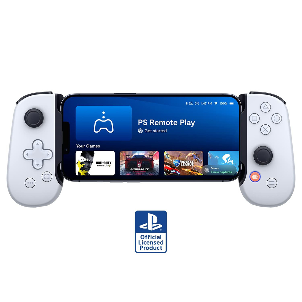 Sony Interactive Entertainment Геймпад для смартфона Backbone One: PlayStation Edition , белый  #1