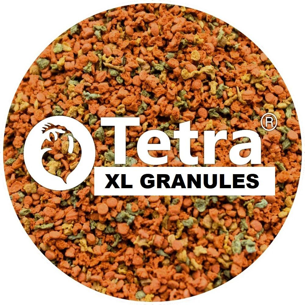 TetraMin XL Granules (гранулы) 50 грамм 125 мл. - корм для большинства аквариумных рыбок крупные гранулы #1