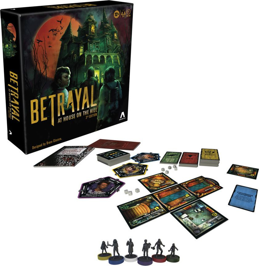 Настольная игра Avalon Hill Betrayal at House on the Hill 3rd edition EN #1