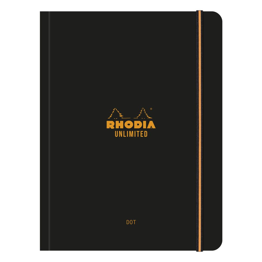 Записная книжка Rhodia Unlimited в мягкой обложке, A5+, линейка, 80 г, Черный  #1