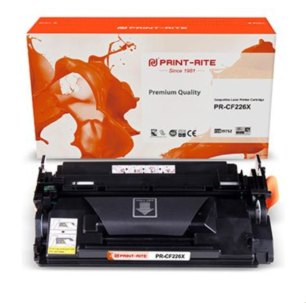 Картридж лазерный PRINT-RITE 26X / CF226X / TFHAKDBPU1J Увеличенной емкости черный 9000 стр., для HP #1