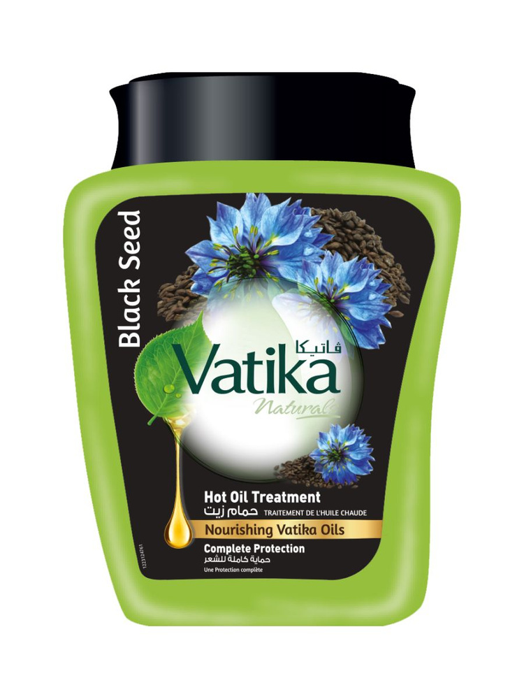 Dabur Vatika Маска для волос с семенами Черного Тмина /"Комплексная защита"/hair mask BLACK SEED Complete #1