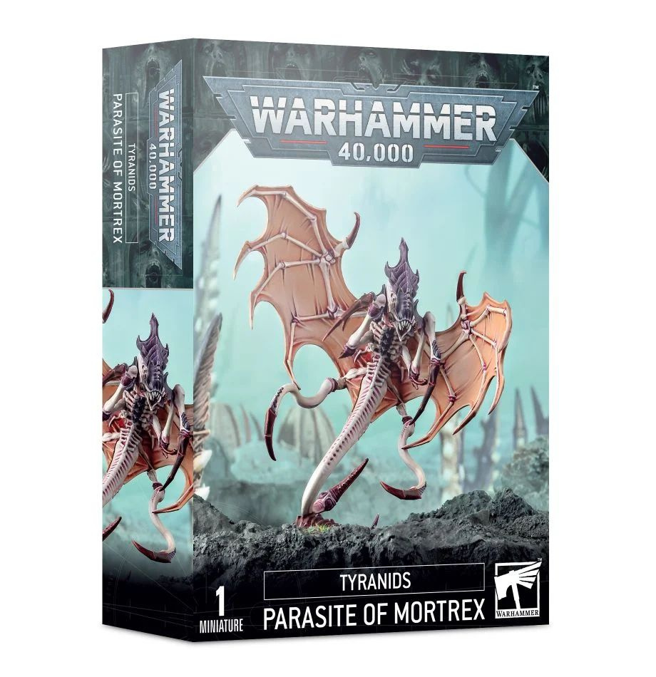 Набор миниатюр для настольной игры Warhammer 40000 - Tyranid Parasite of Mortrex  #1