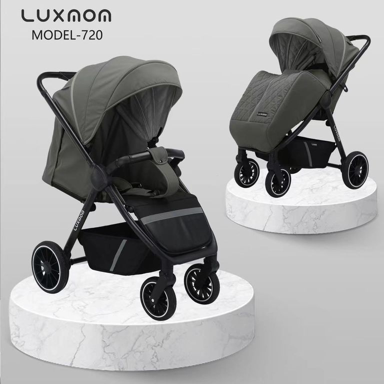 Прогулочная коляска Luxmom 720, серый #1