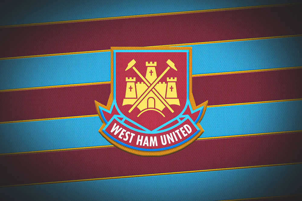 Вест Хэм Юнайтед, West Ham United Football Club футбольный клуб. Табличка металлическая, картина, плакат, #1