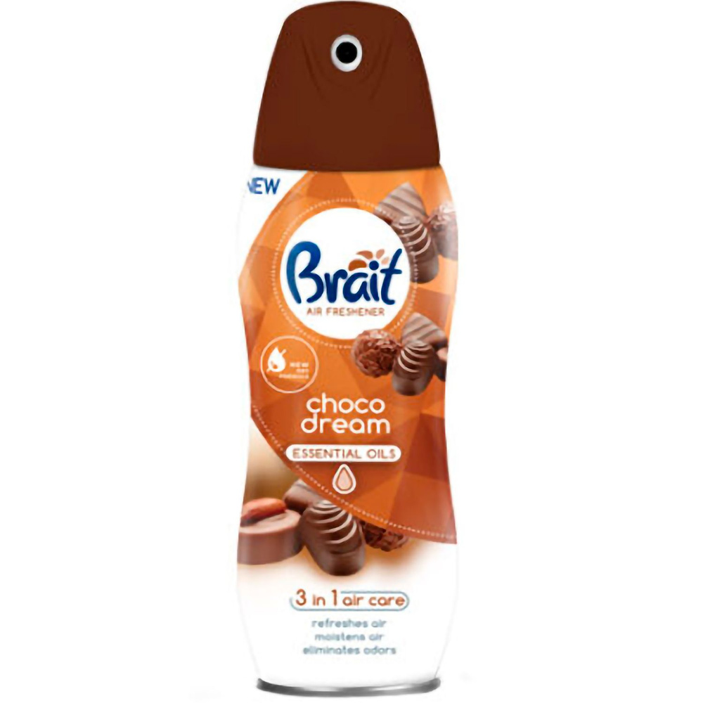 Brait Освежитель воздуха CHOCO DREAM, сухой, аромат Шоколада и пралине (300 мл)  #1