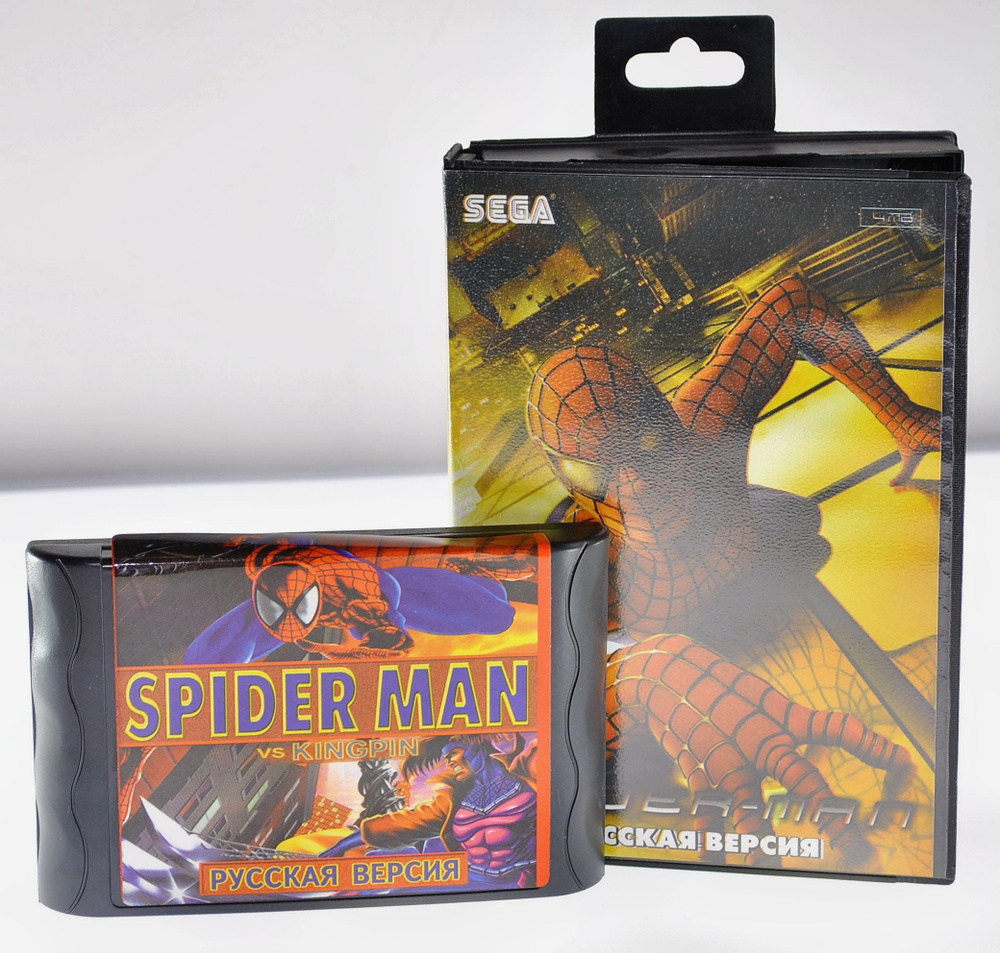 Игра Spider-Man для SEGA 16bit Русская версия #1