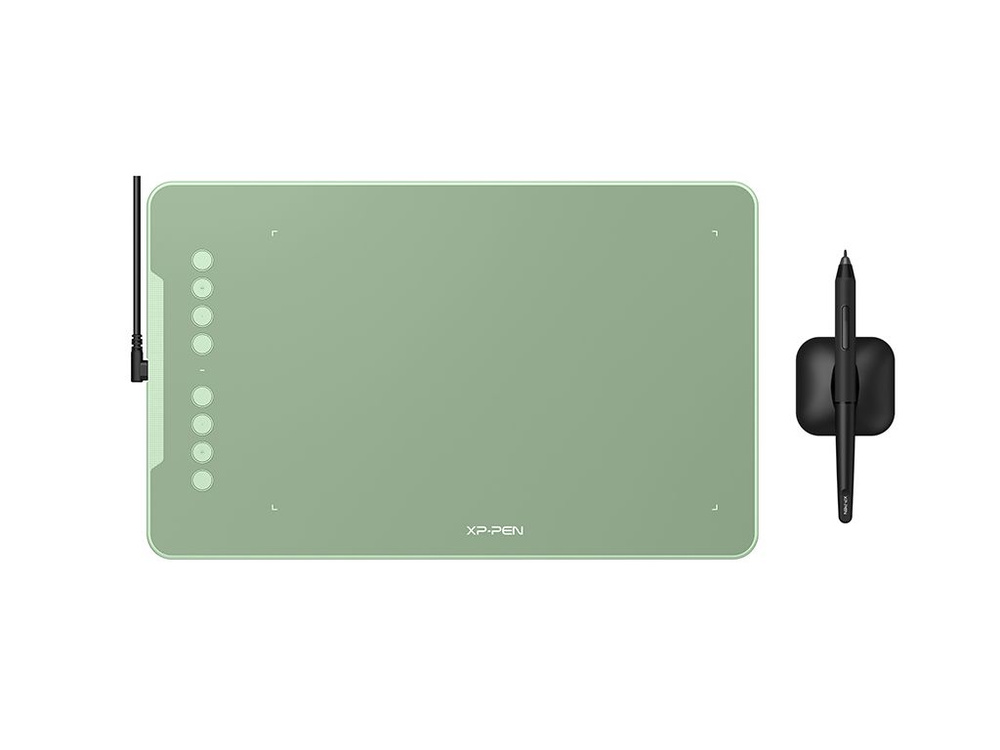 XPPen Графический планшет Deco 01 V2, формат A5, зеленый #1
