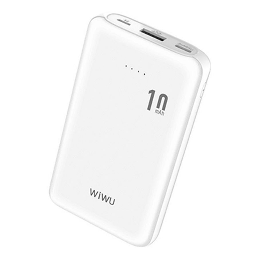 WIWU Внешний аккумулятор Power bank JC-02-W, 10000 мАч, белый #1
