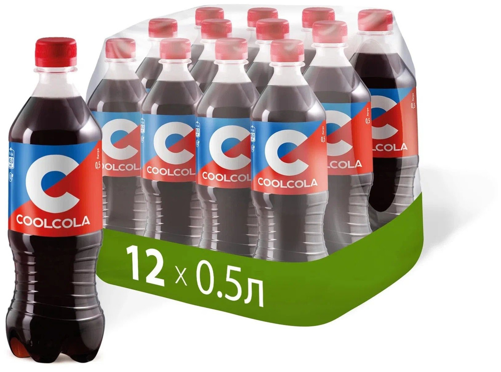 Напиток Cool Cola(Кул Кола), 12 штук по 0,5 л #1