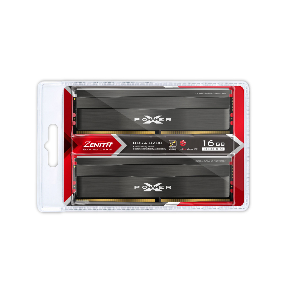 Silicon Power Оперативная память Xpower Zenith DDR4 3200 Мгц 2x8 ГБ (SP016GXLZU320BDC)  #1