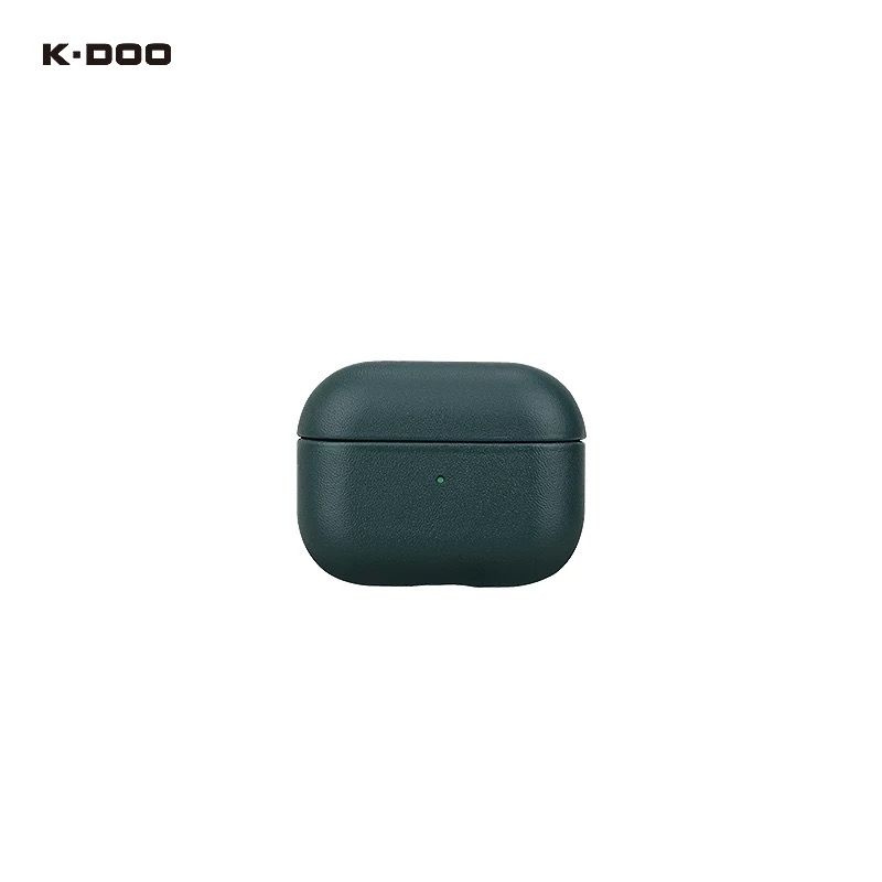 Чехол кожаный K-Doo для AirPods 3 (3-го поколения) LuxCraft, зелёный  #1