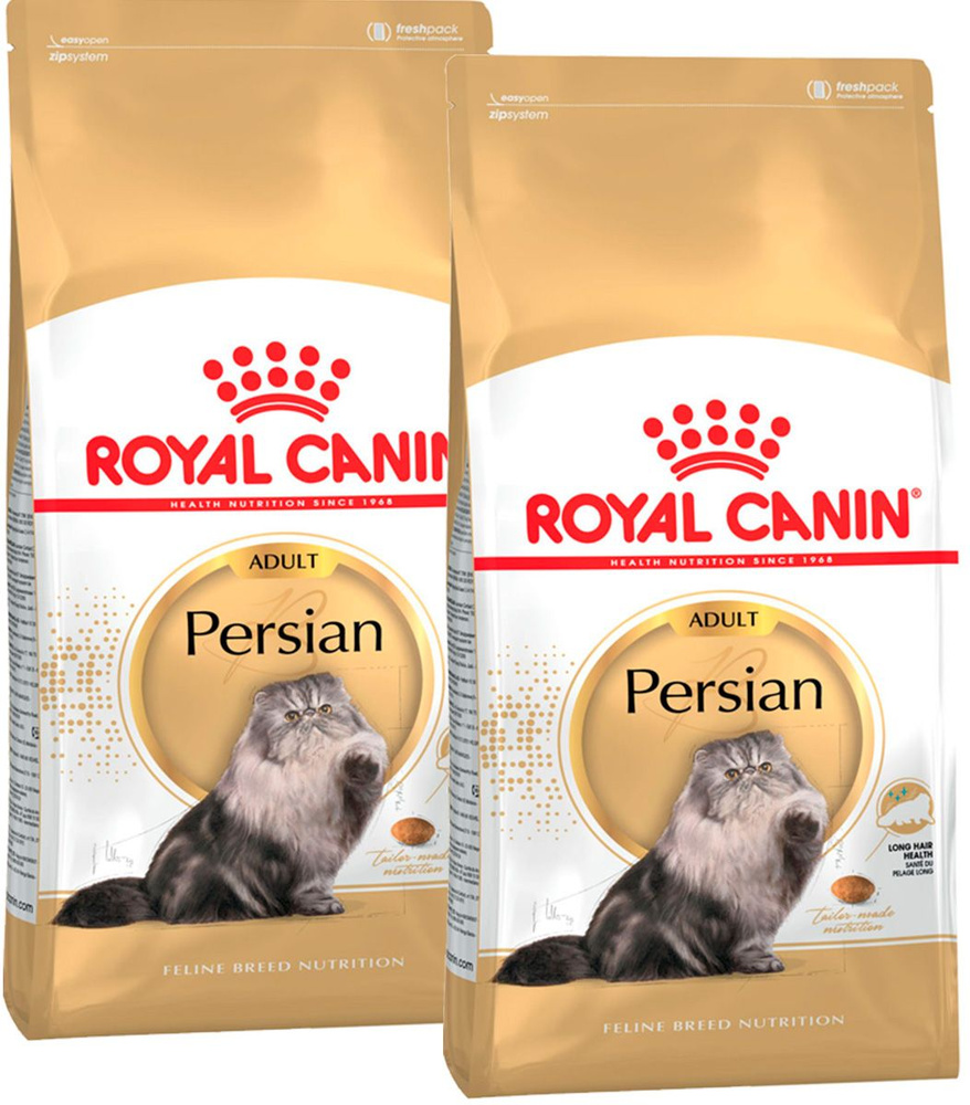 Сухой корм ROYAL CANIN PERSIAN ADULT для взрослых персидских кошек (0,4 кг + 0,4 кг)  #1